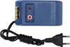A blue electrical demagnetizer with a black cord and plug is shown on a white background. Voir les images du produit