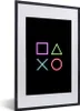 MuchoWow® Gerahmtes Poster Gaming - Neon - Konsole - Produktbild-Vorschau 1