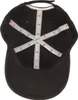 Balke einfarbige Baumwoll-Baseball-Cap  in schwarz Voir les images du produit