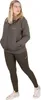 Fox Women's Clothing Zipped Hoodie Damen (Smoky Gray/Green Produktbild-Vorschau 3