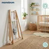 Holz Babyjumper mit Ständer - höhenverstellbarer Sitz, Baby Produktbild-Vorschau 6
