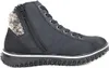 Rieker Damen Stiefelette Schnürboot Warmfutter flach Produktbild-Vorschau 45