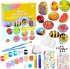 Steine zum Bemalen DIY Set mit 10+2 Steine | Bastelset Produktbild-Vorschau 1
