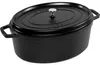 STAUB La Cocotte Cocotte 41 cm, oval, Schwarz, Gusseisen Voir les images du produit 8