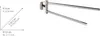 WENKO Handtuchhalter Mezzano aus rostfreiem Edelstahl 5,5 x Produktbild-Vorschau 5