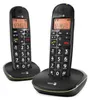 Doro PhoneEasy 100W - Téléphone DECT Duo - Noir Voir les images du produit 1