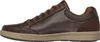 Side view of a brown men's sneaker. Voir les images du produit