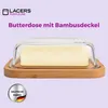 Lacers Purpleline 640ml Butterdose aus Glas mit Produktbild-Vorschau 1