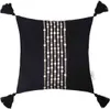TOM TAILOR Zierkissenhülle KNOT LINES Schwarz 40 x 40 cm Produktbild-Vorschau 1