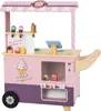 DREAMADE Kinder-Eiswagen-Spielzeug mit 15 Teilen, Eisstand Produktbild-Vorschau 1