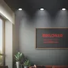 3er Set LED Einbaustrahler Flach Deckenspots 12cm Produktbild-Vorschau 5