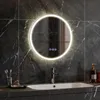 Koonmi runder LED Badspiegel 50 cm, dimmbar, Wandspiegel Produktbild-Vorschau 1