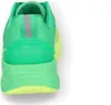The back view of a green and yellow athletic shoe. Produktbild-Vorschau