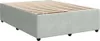 Boxspringbett mit Matratze Hellgrau 160x200 cm Samt Produktbild-Vorschau 6