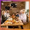 OMNA | Nástenné hodiny s dizajnom šálky na kávu - čierne - Náhľad obrázku produktu 15