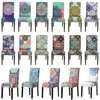 Potahy na židle 4-pack, univerzální potah na jídelní židle Náhled obrázku produktu 4