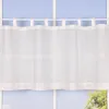 Bio Schlaufenbistro transparente Scheibengardine aus Bio Produktbild-Vorschau 1