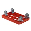 5 Stück Transportroller 600 x 400 mm mit 2 Bock- und 2 Produktbild-Vorschau 3