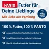 Marketing image for PANTO pet food, highlighting key features and origin. Produktbild-Vorschau