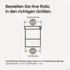 Cocoon Home Rollo Klemmfix ohne Bohren 160x190 - Produktbild-Vorschau 7