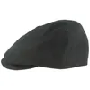 6-teilige Flatcap 100% Organic Leinen von Hut-Breiter  in blau Produktbild-Vorschau