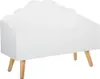 Spielzeugkiste aus MDF-Platte weiß 45x58x28cm Modern Deko Produktbild-Vorschau 1