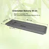 MePla - Set - Balkonkasten Balcony 40 cm + Untersetzer - Produktbild-Vorschau 4