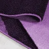 Plus Shadow tapis poils ras rectangle 80x150cm lilas Voir les images du produit 4
