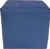 Pufa kwadratowa 40x40 cm SAWANA pikowana eleganckie Podgląd zdjęcia produktu 2