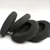 A group of black foam earphone covers are arranged on a white background. Produktbild-Vorschau