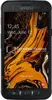 A smartphone with a colorful, abstract wallpaper displayed on its screen. Produktbild-Vorschau