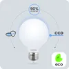 3x Żarówka LED E27 Kula G95 8W = 75W 880lm 3000K Ciepła Podgląd zdjęcia produktu 6