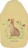 Mr. & Mrs. Panda Bettflasche Hase Sitzen - Gelb Pastell - Produktbild-Vorschau 1
