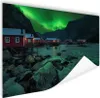 MuchoWow® Poster Nordlichter - Norwegen - Nacht 180x120 cm Produktbild-Vorschau 1