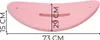 A pink balance board with dimensions indicated. Podgląd zdjęcia produktu
