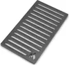 Grille de poêle 15x26,5cm en acier massif - plus durable Voir les images du produit 1