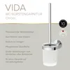 Lenz WC-Bürstengarnitur VIDA in Chrom, platzsparend, Produktbild-Vorschau 7