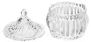 Clayre & Eef Bocal à provisions Ø 8x10 cm Verre transparent Voir les images du produit 2
