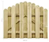 vidaXL Gartentor Imprägniertes Kiefernholz 100x75 cm Produktbild-Vorschau 4