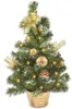 Geschmückter Weihnachtsbaum mit 20er LED Lichterkette - Produktbild-Vorschau 1
