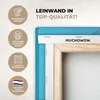 Leinwand Bilder 30x20 cm - Frauen, Abstrakt - Blau, Produktbild-Vorschau 3