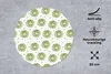 MuchoWow® Mauspad Mousepad Kiwi - Aquarell - Schablonen Produktbild-Vorschau 2