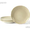 Teller set 4er Ø19,5 cm Keramik Essteller Dessertteller Produktbild-Vorschau 1