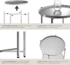 Table d’appoint OXFORD - gris Voir les images du produit 4