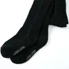 Kinderstrumpfhose Schwarz Gr. 104 mit glitzerndem Streifen Produktbild-Vorschau 2