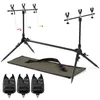 Einstellbare versenkbare Rod Pod Rutenhalter Set + Produktbild-Vorschau 1