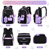 Sada školních batohů (3 kusy): velký batoh, přihrádka na Náhled obrázku produktu 8