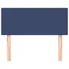 The Living Store Kopfteil Blau 100x5x78/88 cm Stoff Produktbild-Vorschau 3