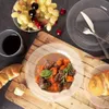 Zestaw czterech przezroczystych talerzy wielokrotnego Podgląd zdjęcia produktu 2
