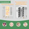 TWSOUL Arbeitstisch Nageltisch mit LED-Beleuchtung – Produktbild-Vorschau 5
